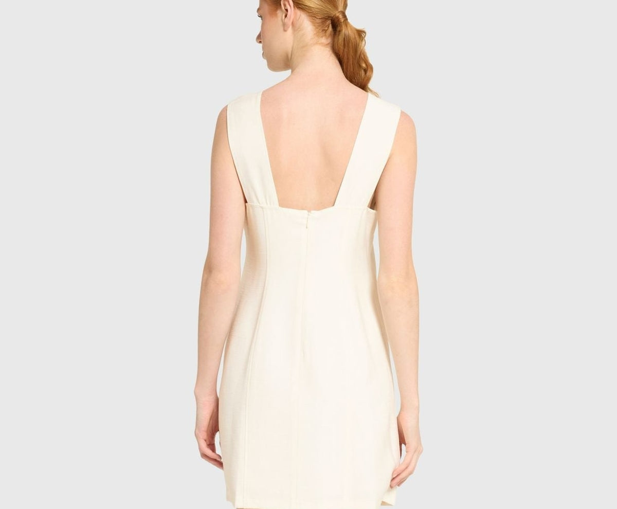 Calvin Klein Mini dress Natural – îmbrăcăminte – fotografia 4 din 5