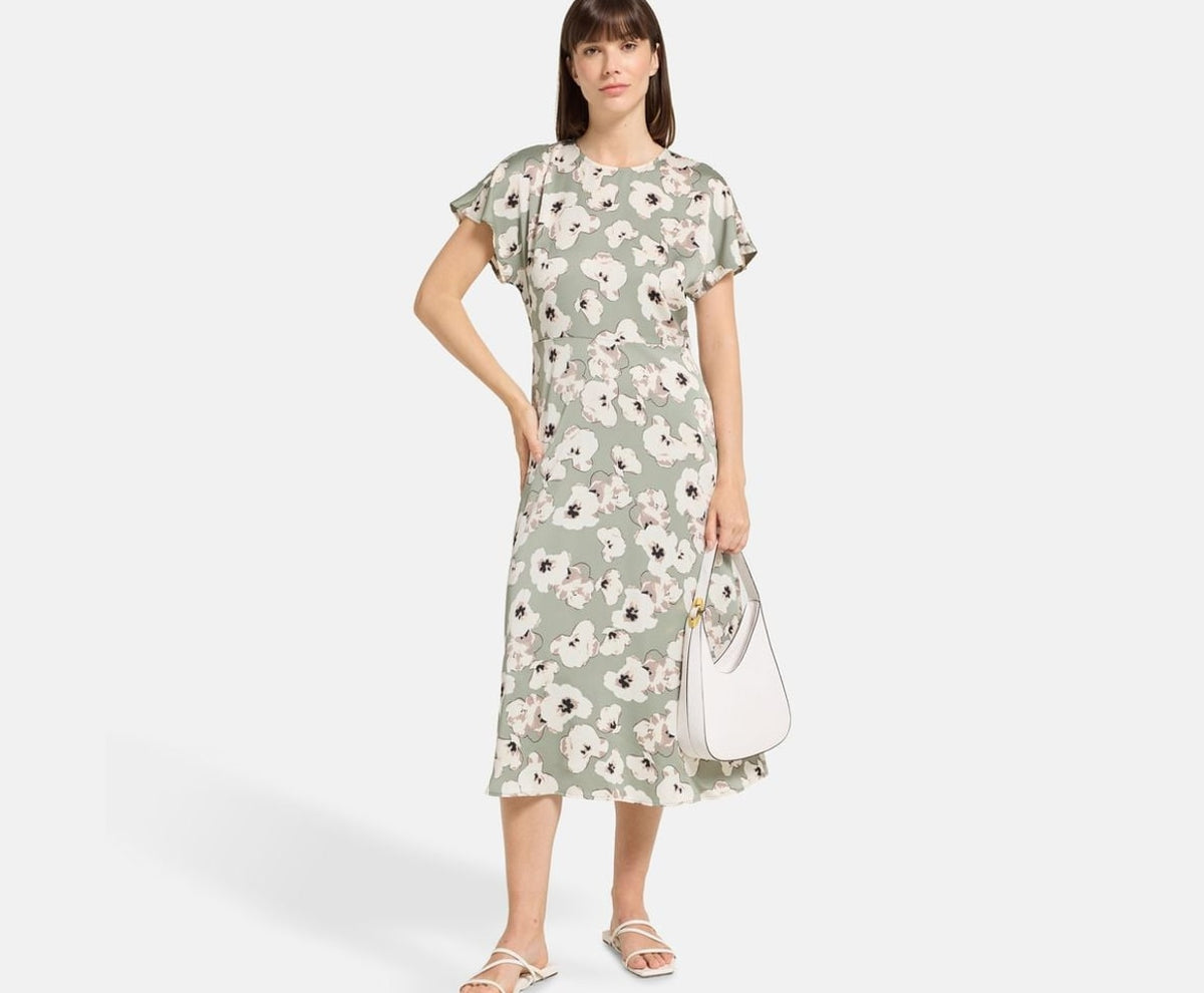 Calvin Klein Midi dress Matte Lime – clothing – photo 5 of 5