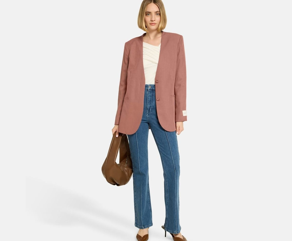 Calvin Klein Blazer Mauve – odzież – zdjęcie 6 z 6