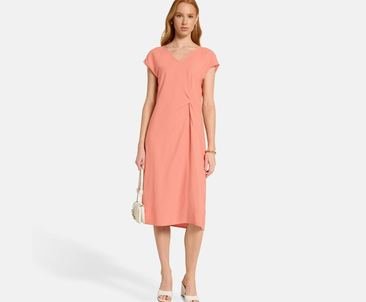 Calvin Klein Midi dress Orange – ropa – foto 5 de 5