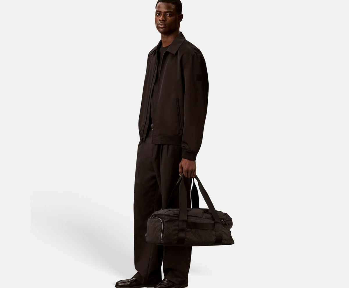 Calvin Klein Duffle bag Emblem Black – geantă – fotografia 4 din 4