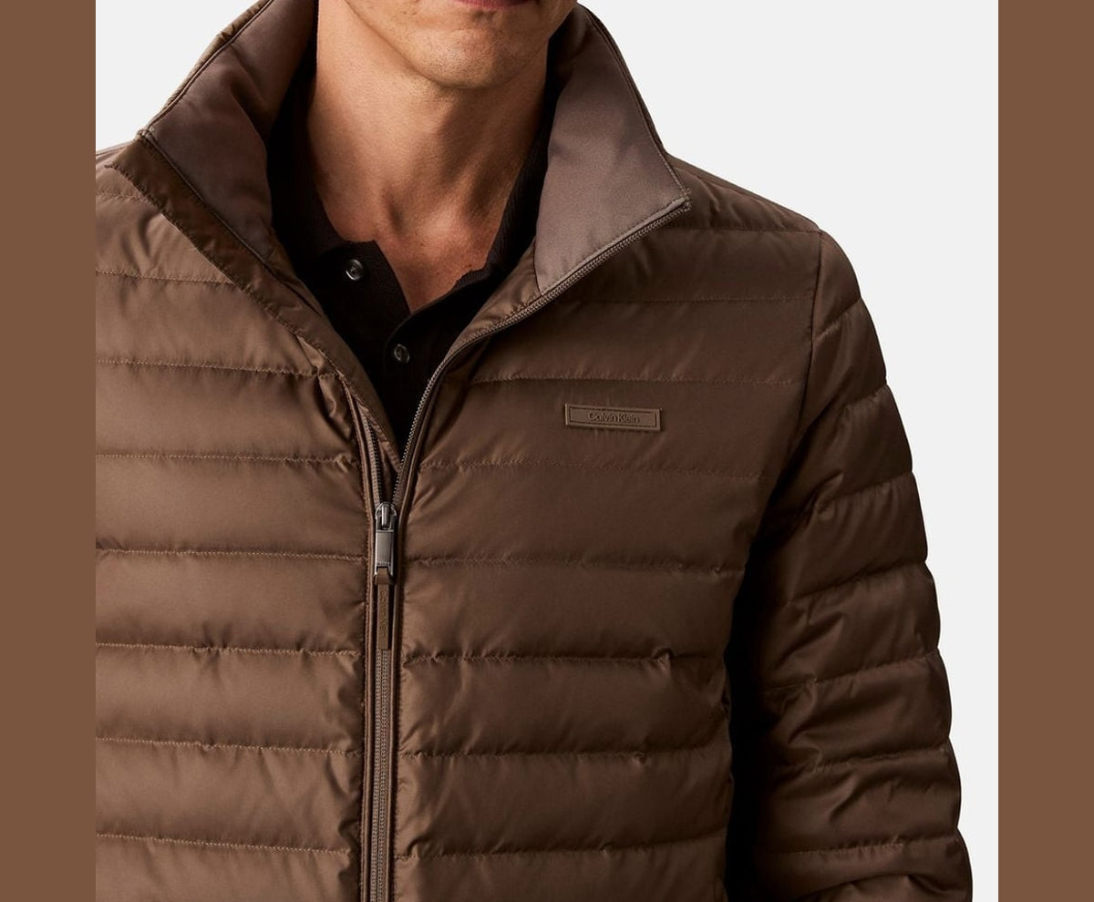 Calvin Klein Quilted jacket Grey – giacca – foto 3 di 5