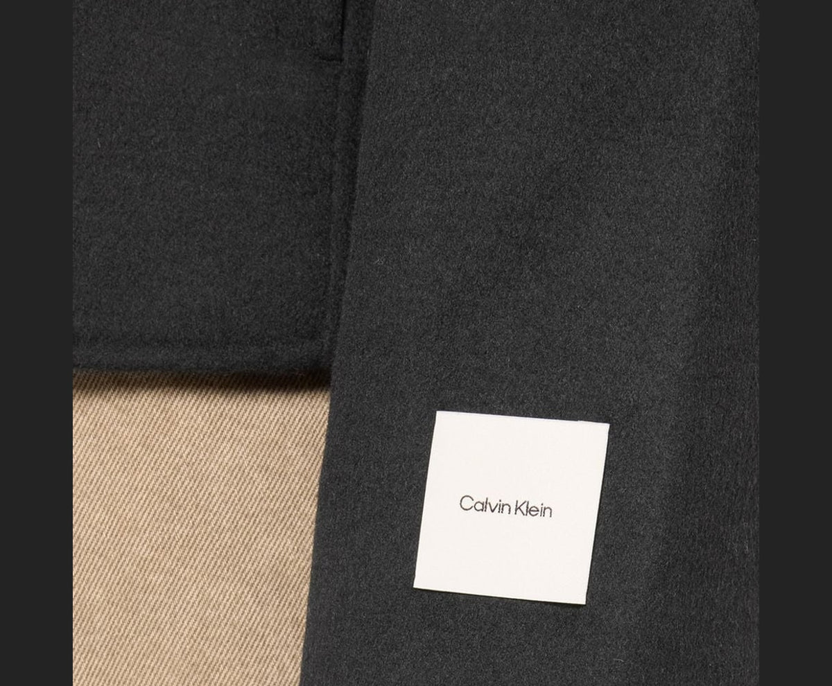 Calvin Klein Wool-blend jacket Black – geacă – fotografia 3 din 6