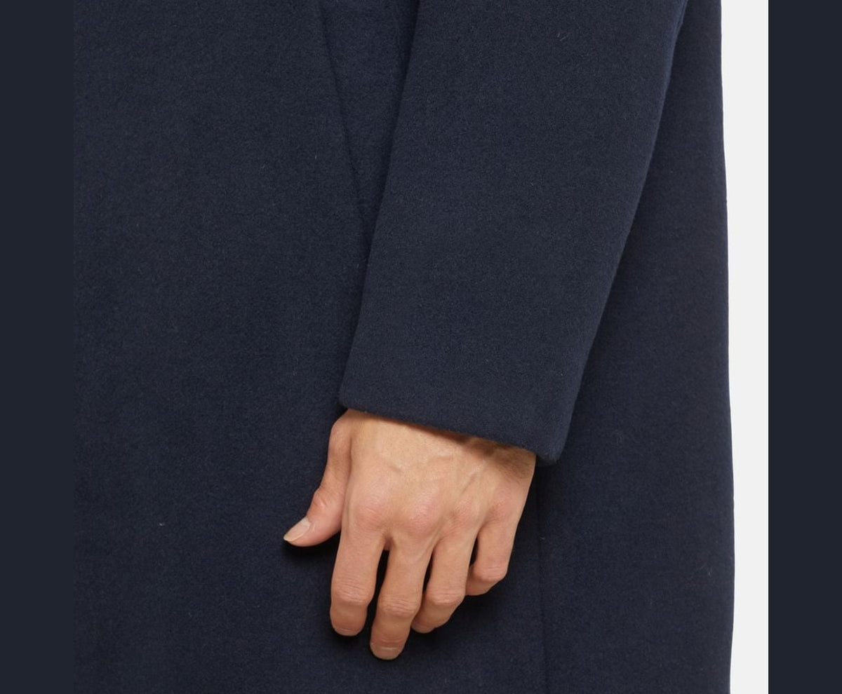 Calvin Klein Wool-blend coat Blue – jas – foto 3 van 6