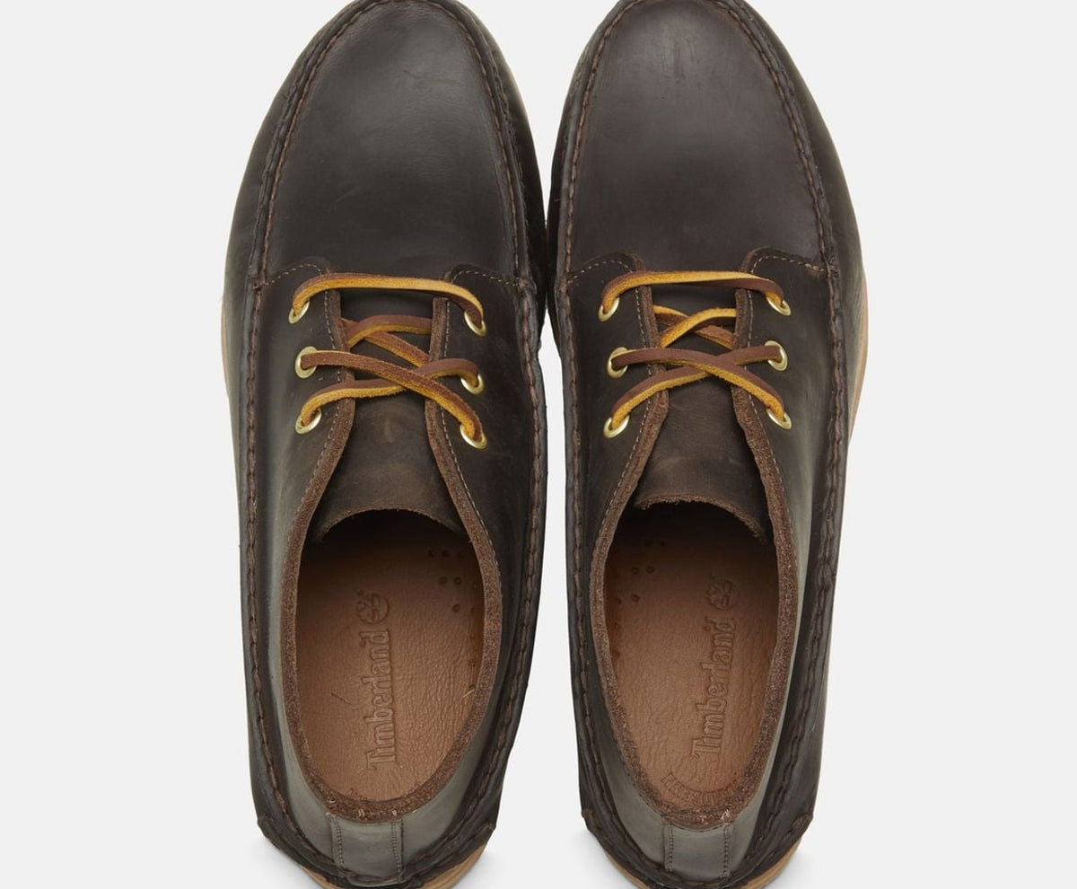 Timberland Lace-up ankle boot Crafted Dark Brown – zapatos – foto 4 de 5