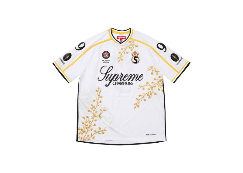 Supreme Floral Soccer Jersey White-Supreme-pikastore.cz