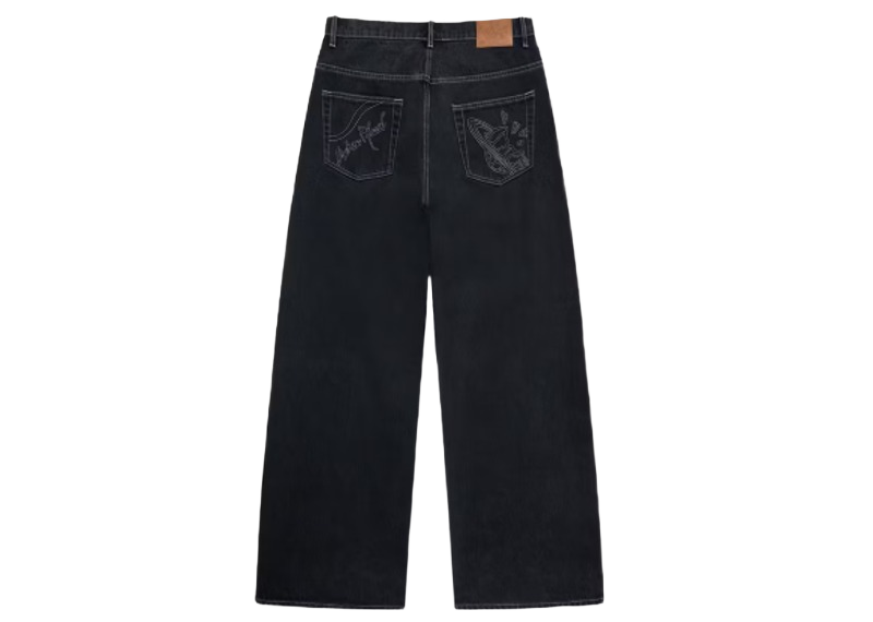 Broken Planet Denim Jeans Washed Black-Broken Planet-pikastore.cz
