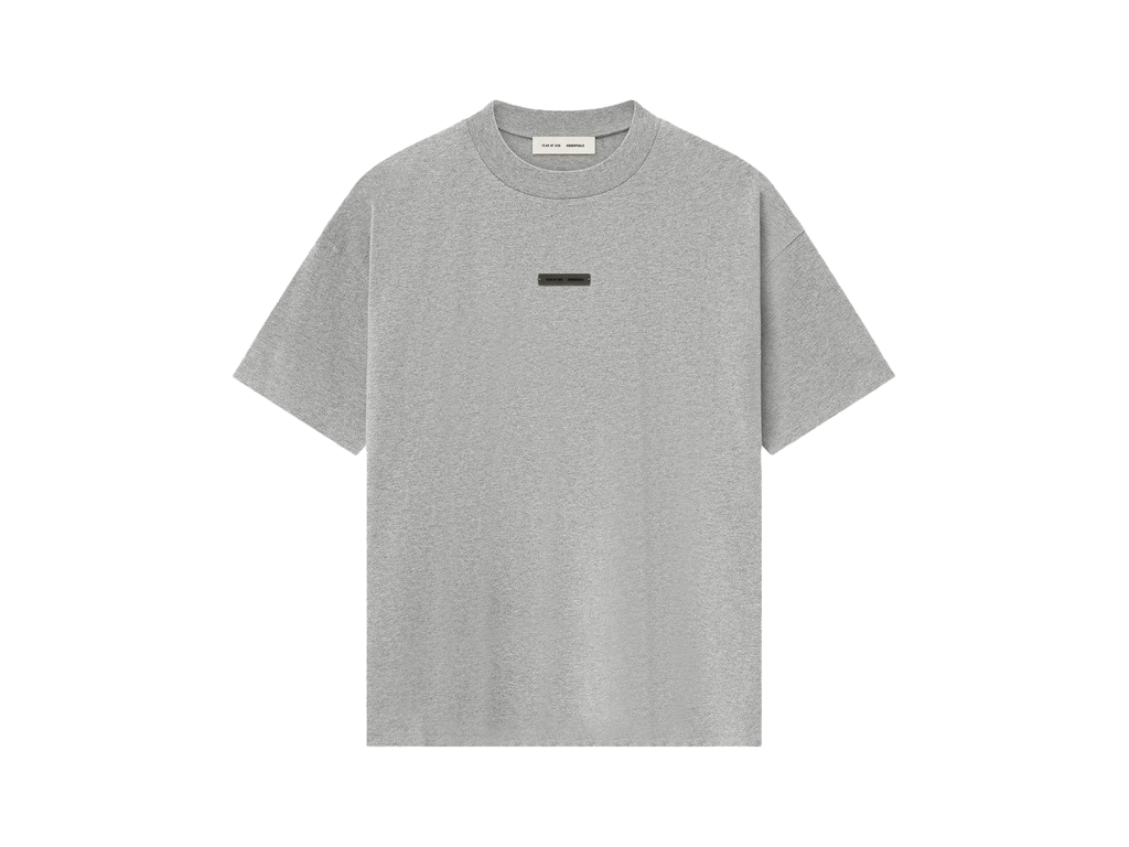 Fear of God Essentials Classic Tee Concrete Heather