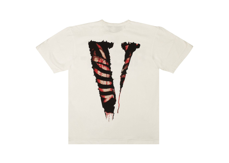 Vlone Keep Enemies Close T-Shirt White-Vlone-pikastore.cz