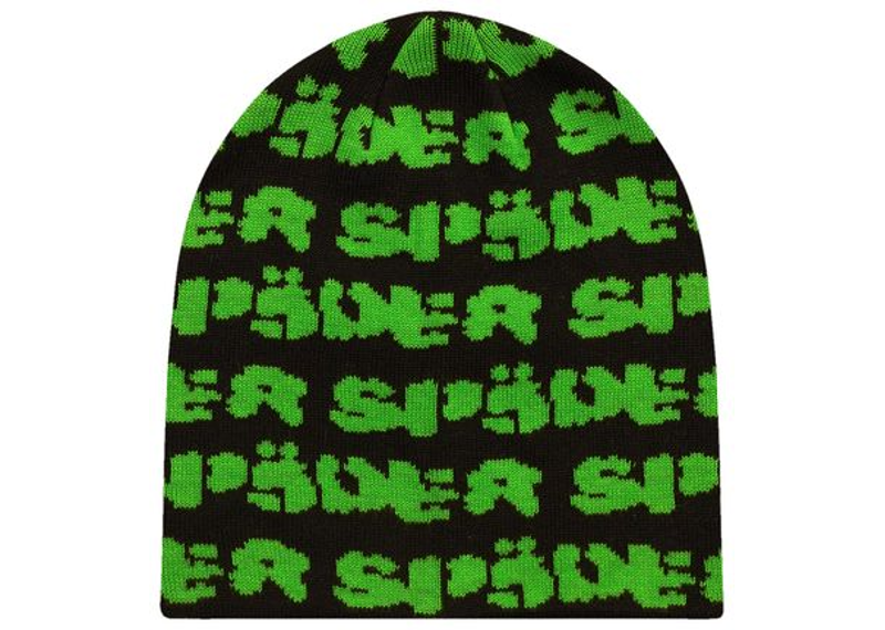 Sp5der Fuzzy Logo Skully Black-Sp5der-pikastore.cz