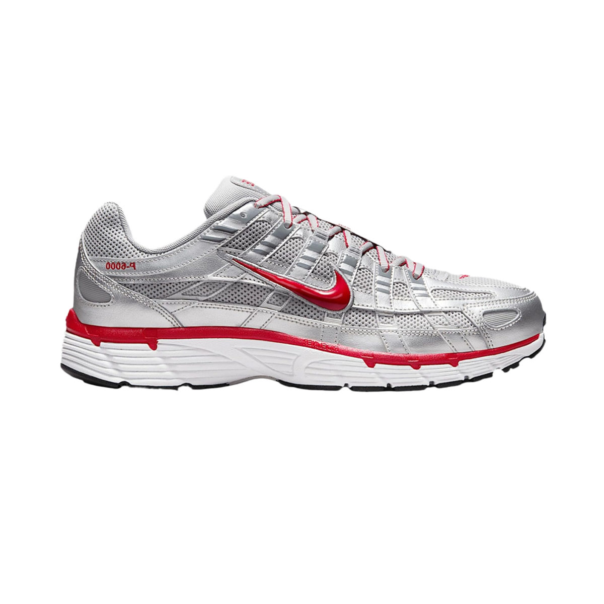 Nike P-6000 Metallic Silver Gym Red-Nike-pikastore.cz