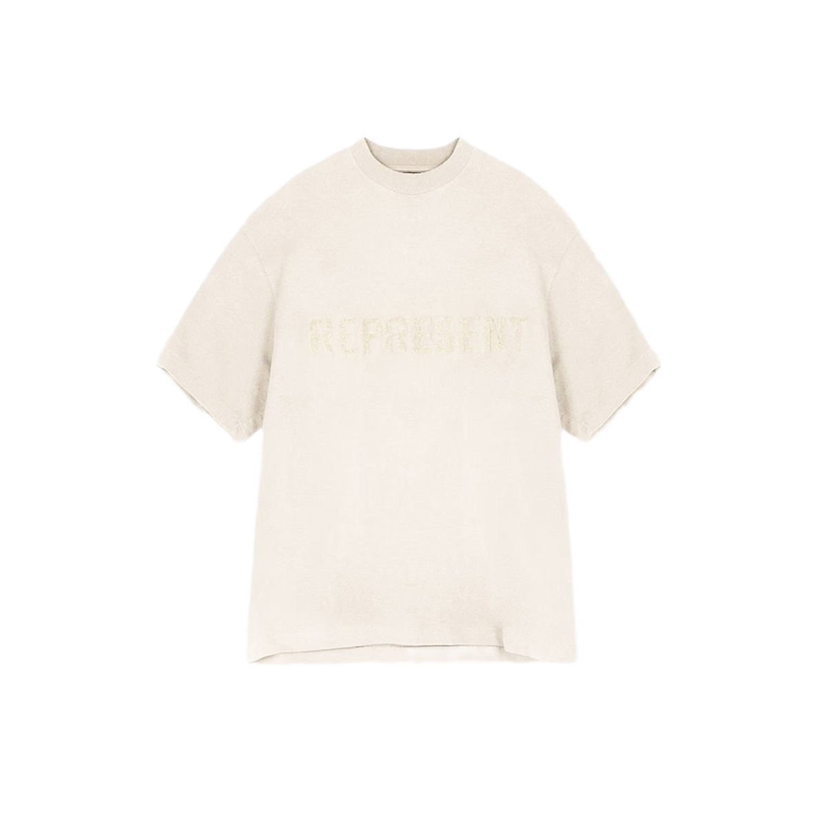 Represent WMNS Owners Club Boyfriend T-Shirt Oat Milk-Represent-pikastore.cz