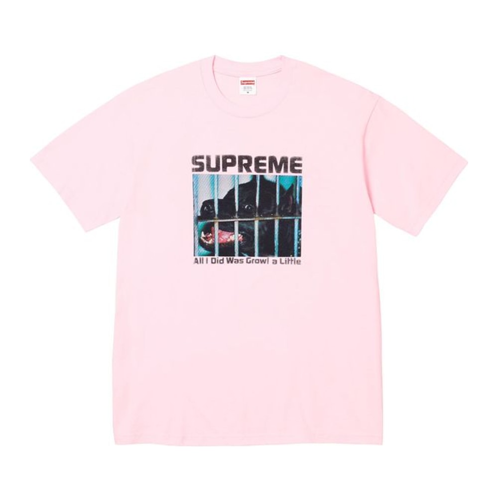 Supreme Growl Tee Light Pink – majica