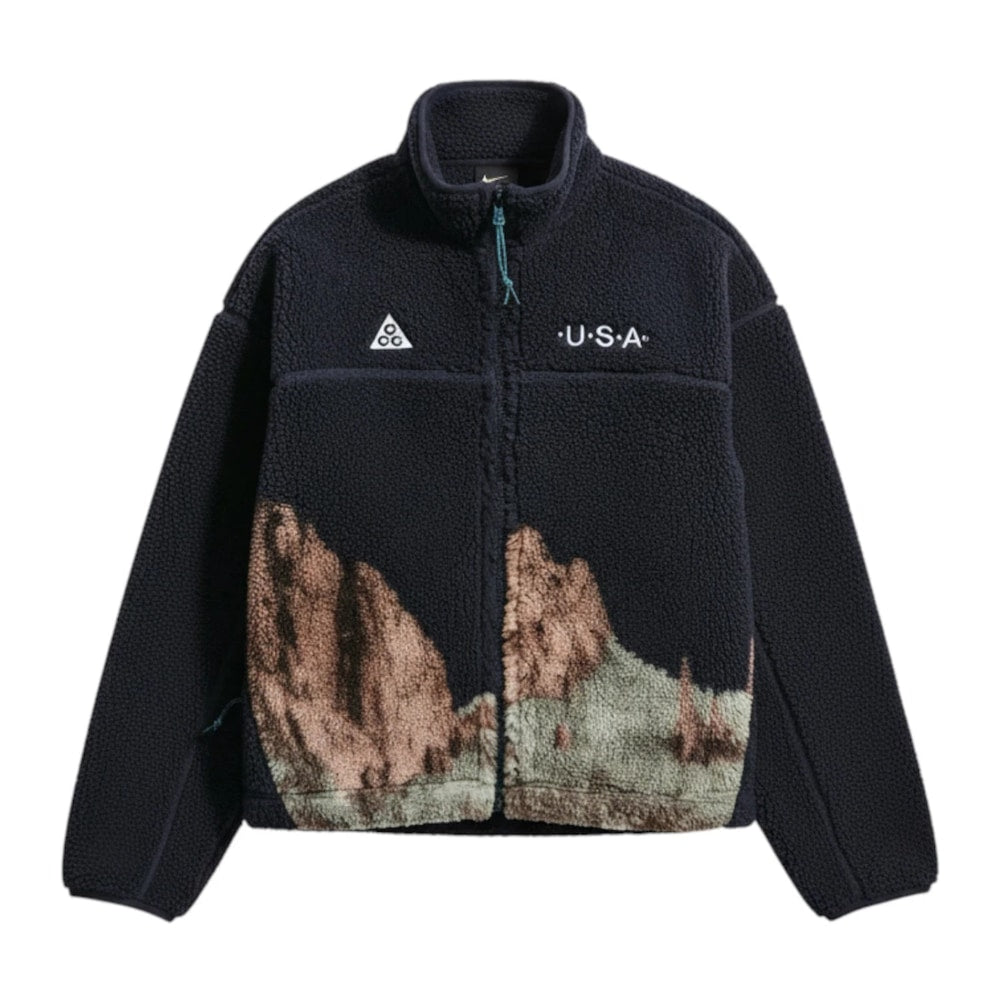 Nike ACG x Team USA Olympics 2026 Therma-FIT ADV Full-Zip Jacket Blue – bunda, černá