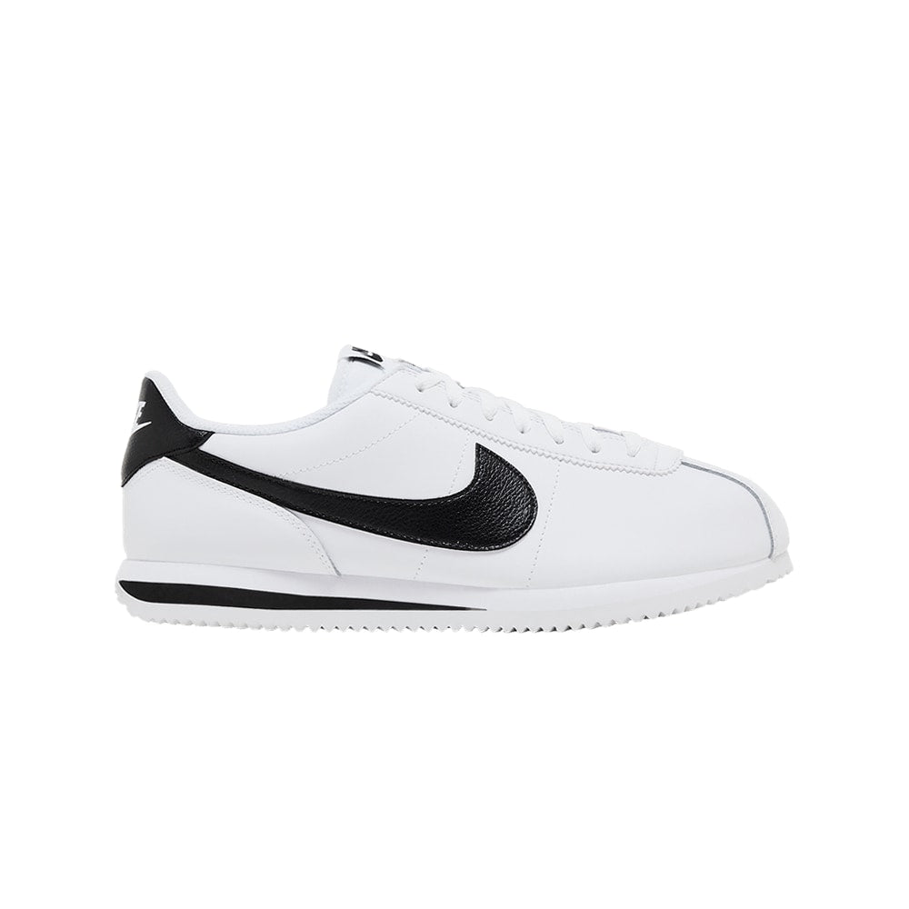 Nike Wmns Cortez Leather White Black – boty, bílá