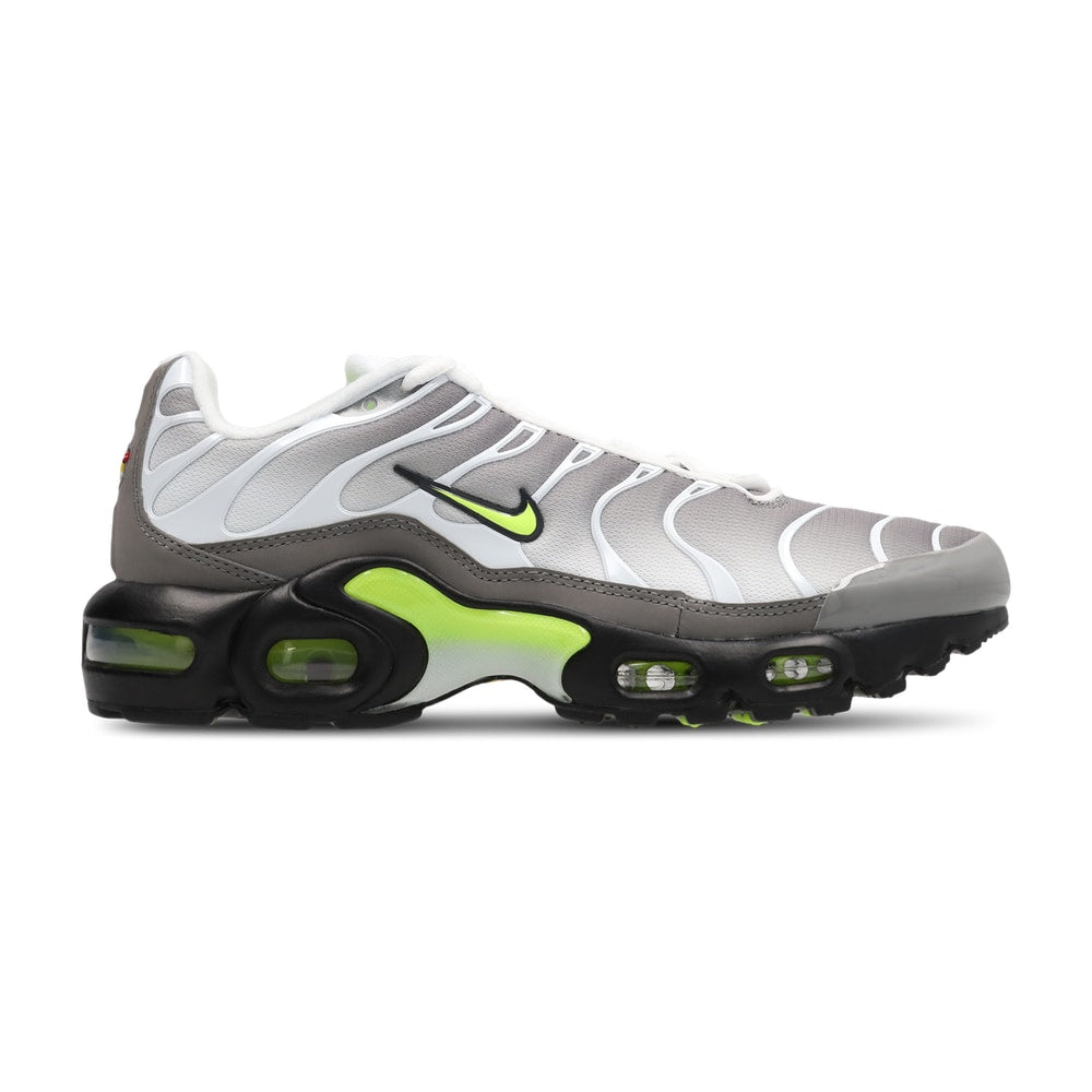 Nike Air Max Tuned 1 "Neon" White Neon Yellow Pearl Grey – tenisky, bílá