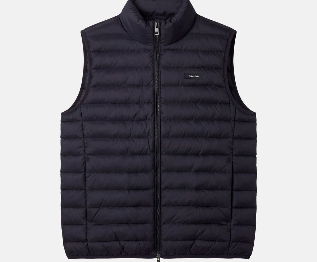 Calvin Klein Quilted gilet Dark Blue – vaatteet
