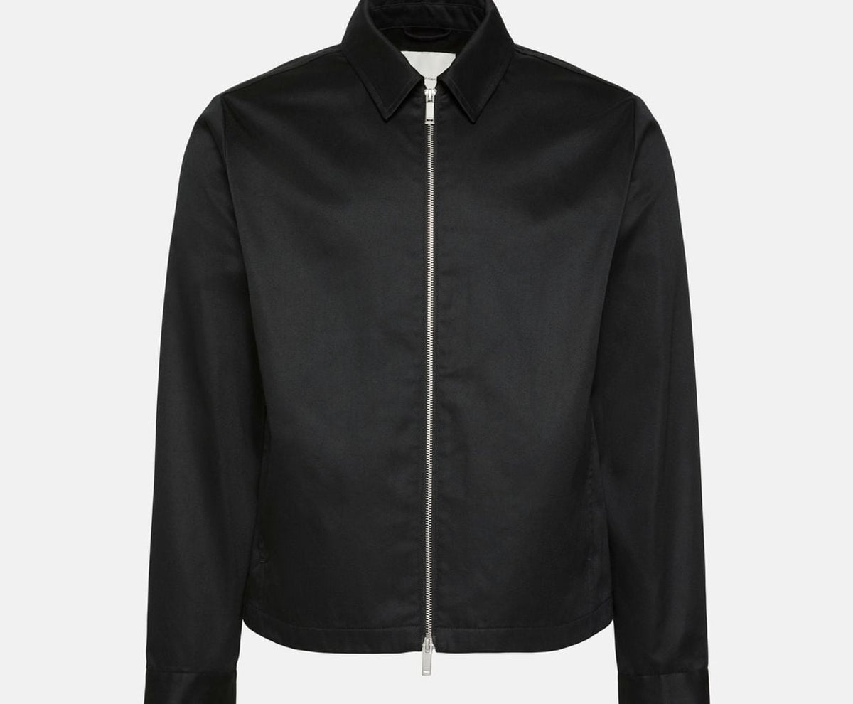 Calvin Klein Shirt jacket Black – takki, musta