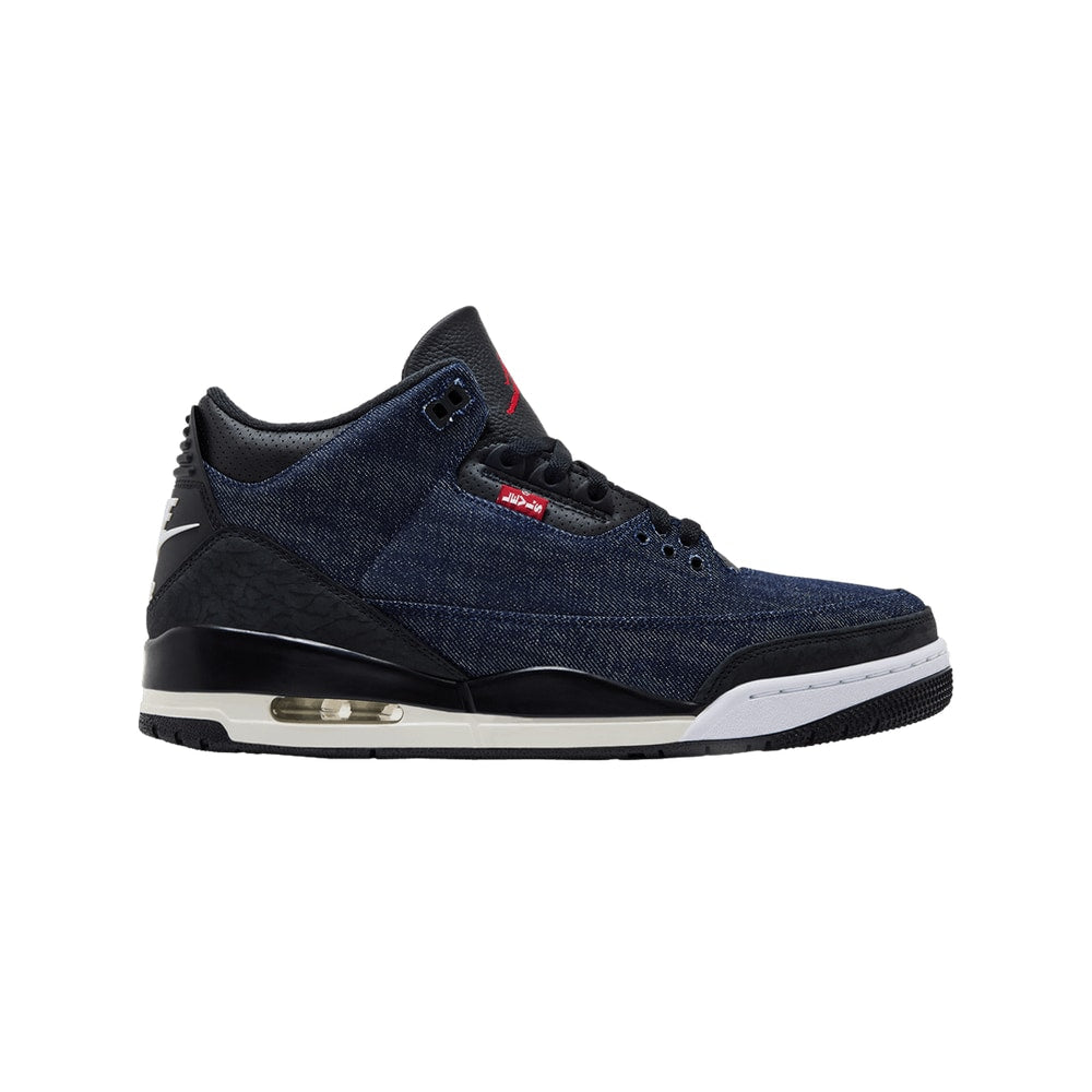 Levis x Air Jordan 3 Retro SP Denim Blue – tenisky, modrá