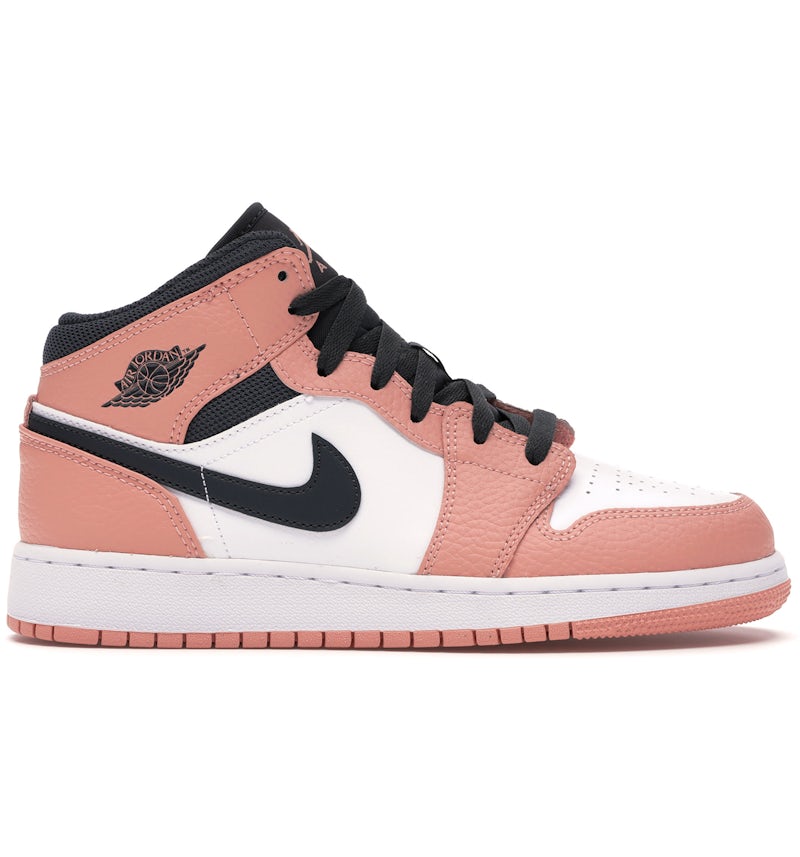 Jordan 1 Mid Pink Quartz (GS)