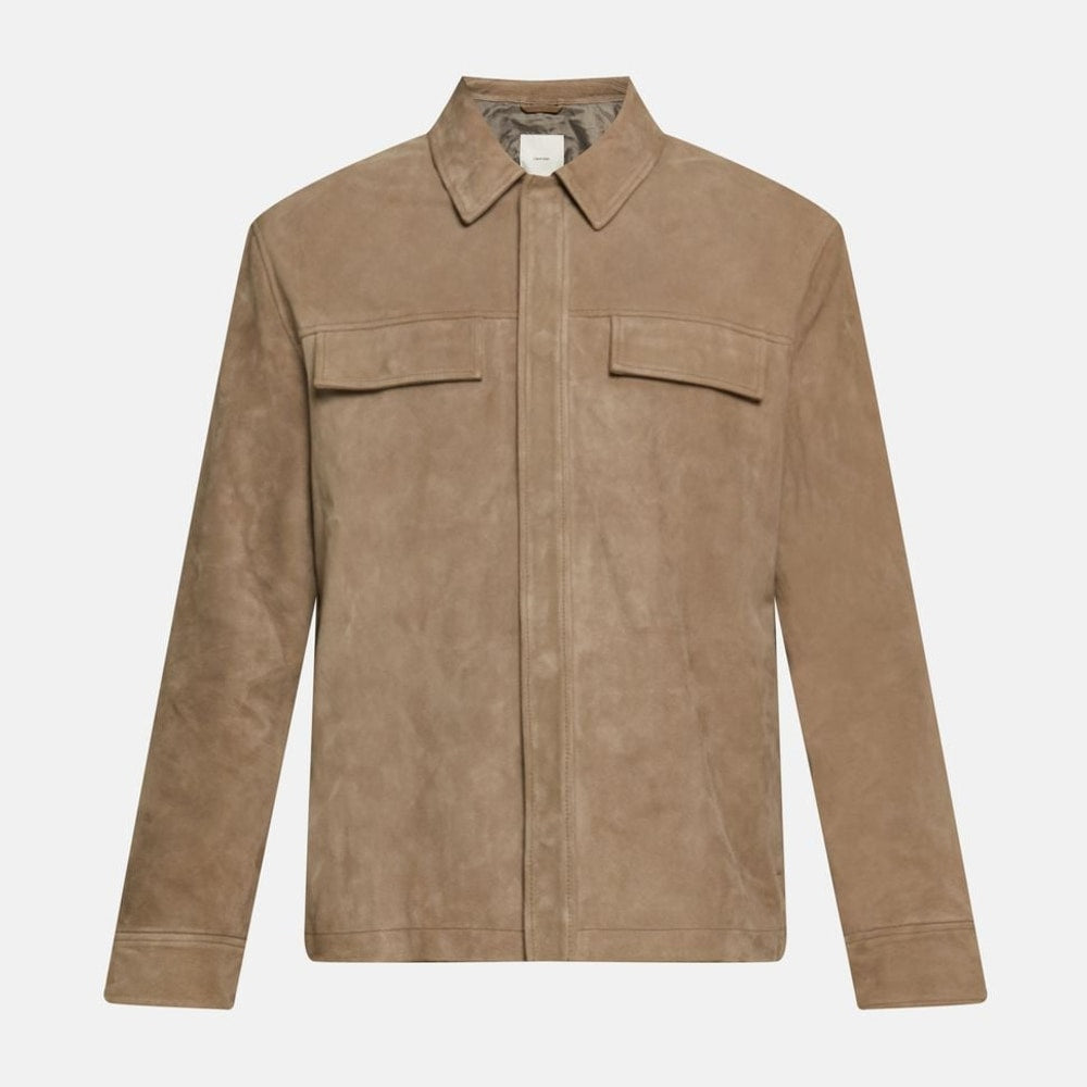 Calvin Klein Leather jacket Light Grey – dzseki