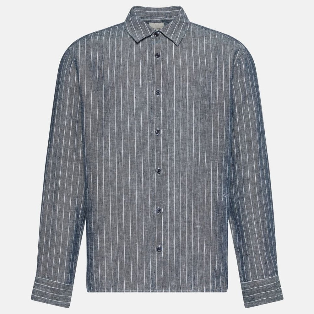 Calvin Klein Linen shirt Blue – ruházat, kék