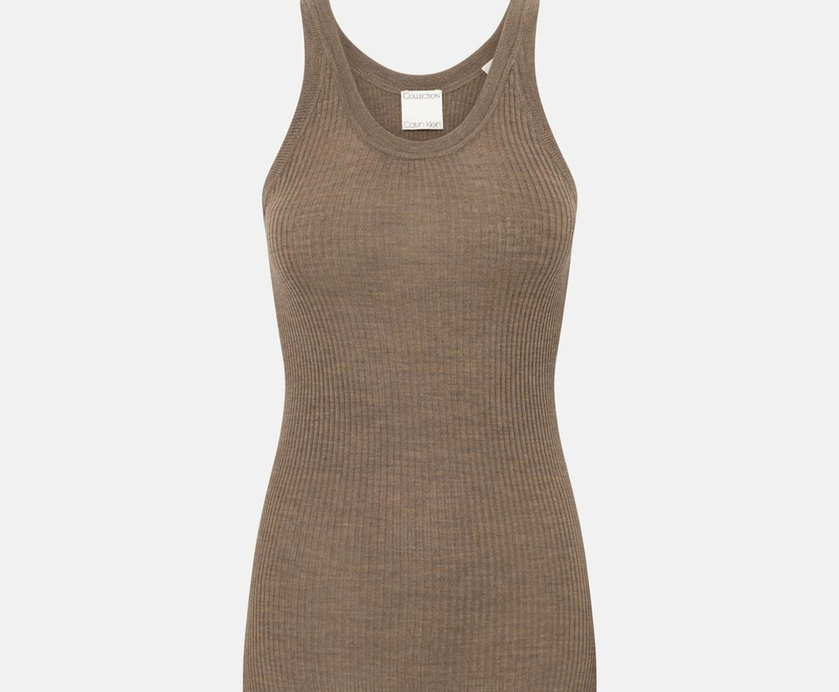 Calvin Klein Blouse Taupe – ing