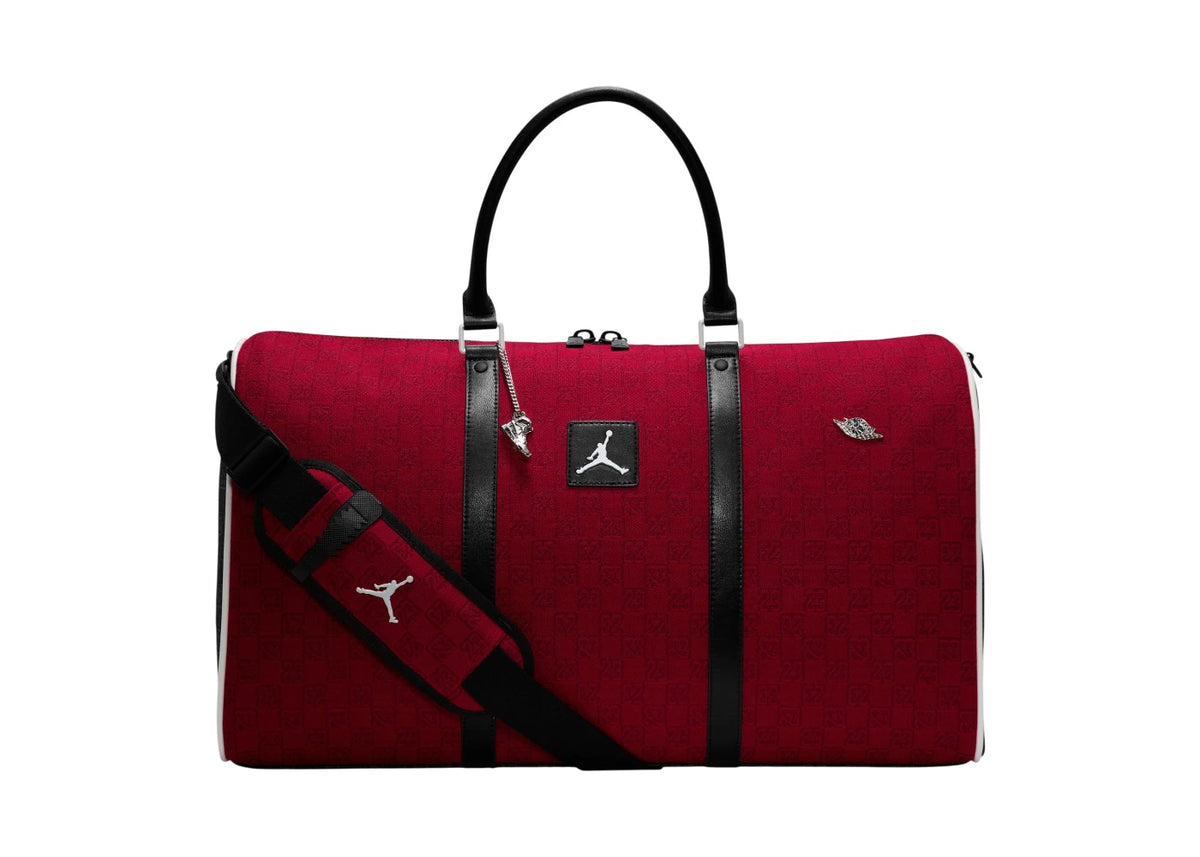 Jordan Air Jordan Monogram 40L Duffle Bag Chicago Red