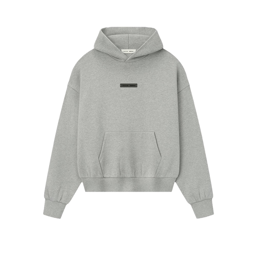 Fear of God Essentials Classic Hoodie Concrete Heather