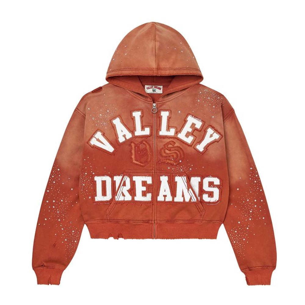Vale Forever Classico Zip Up Hoodie Blue – худі