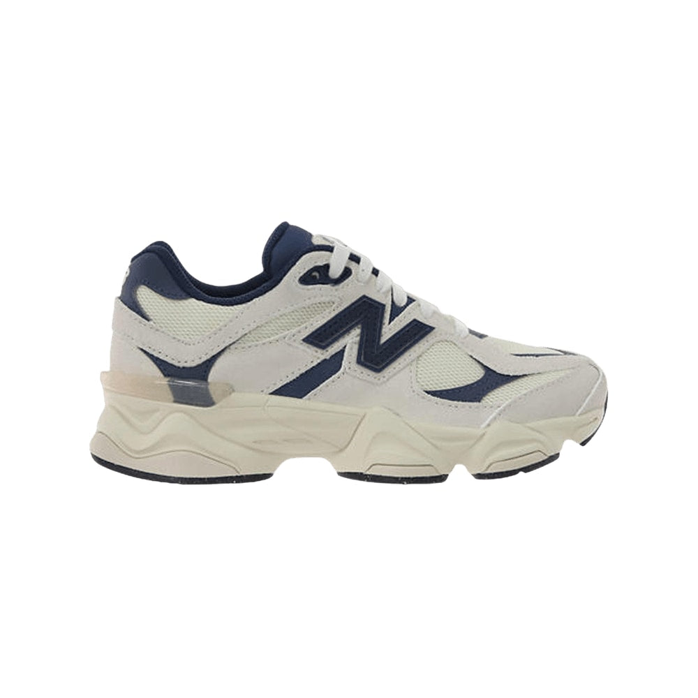 New Balance 9060 Little Kid White Navy – tenisky, bílá