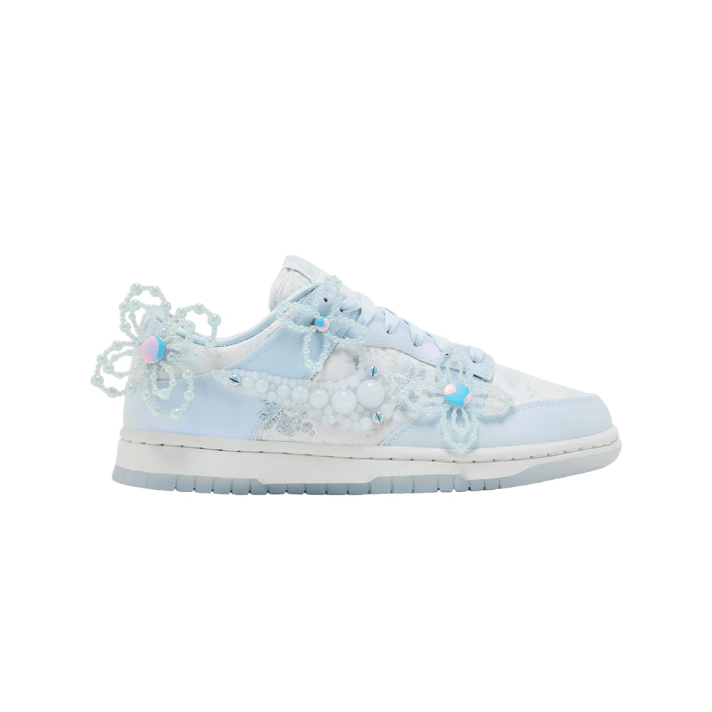 Susan Fang x Nike Wmns Dunk Low Artist Collection – boty, bílá