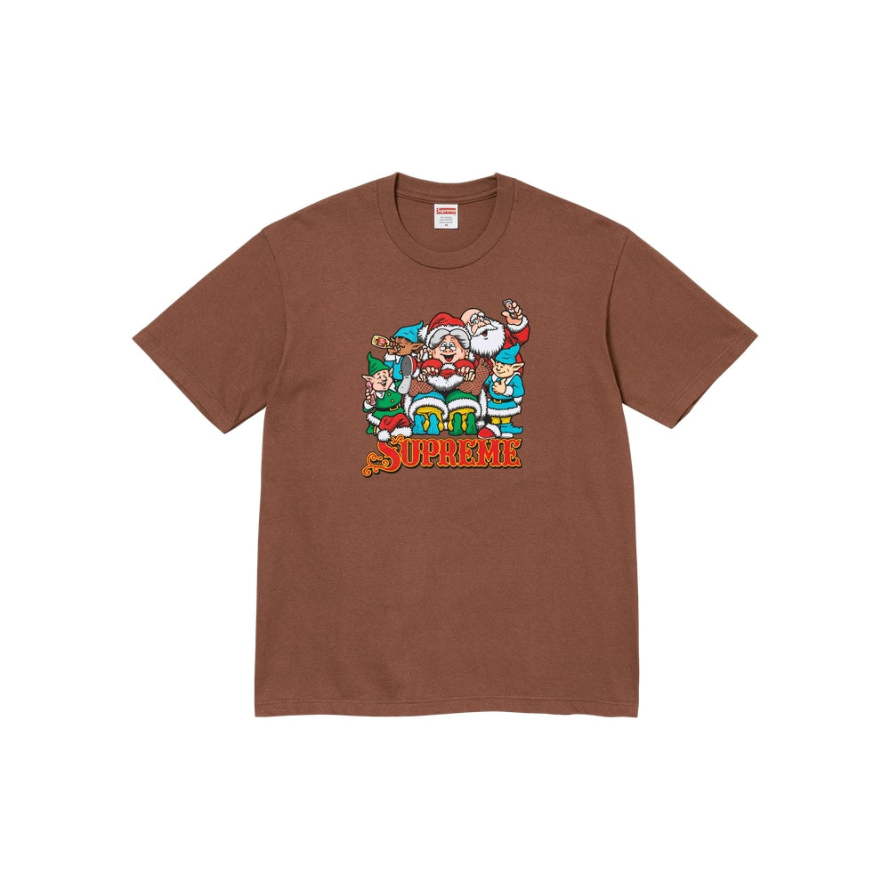 Supreme Naughty Tee Brown – tričko