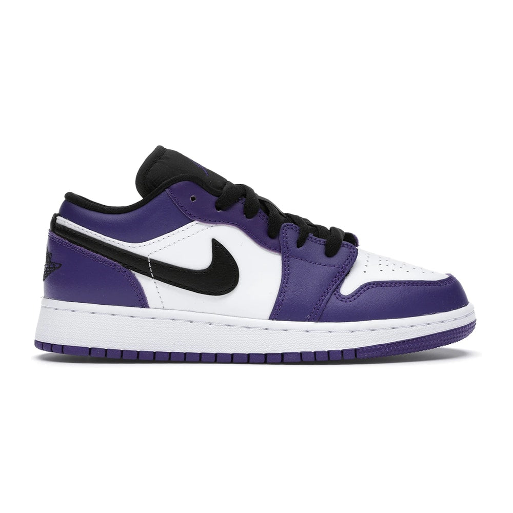 Jordan 1 Low Court Purple White (GS)