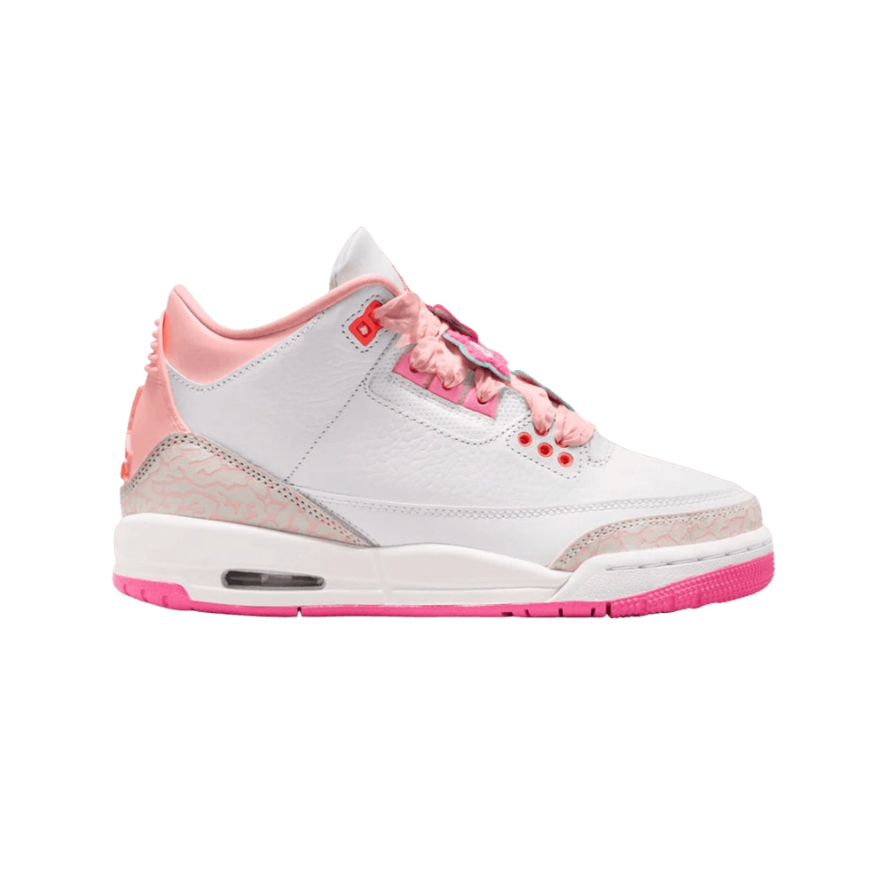 Air Jordan 3 Retro GS Spring Flowers – tenisky, růžová