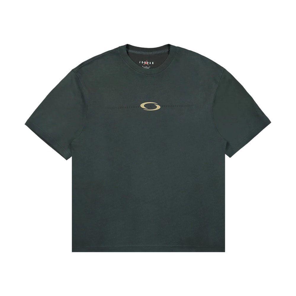 Air Jordan x Travis Scott Logo Tee Dark Smoke Grey – tričko, modrá