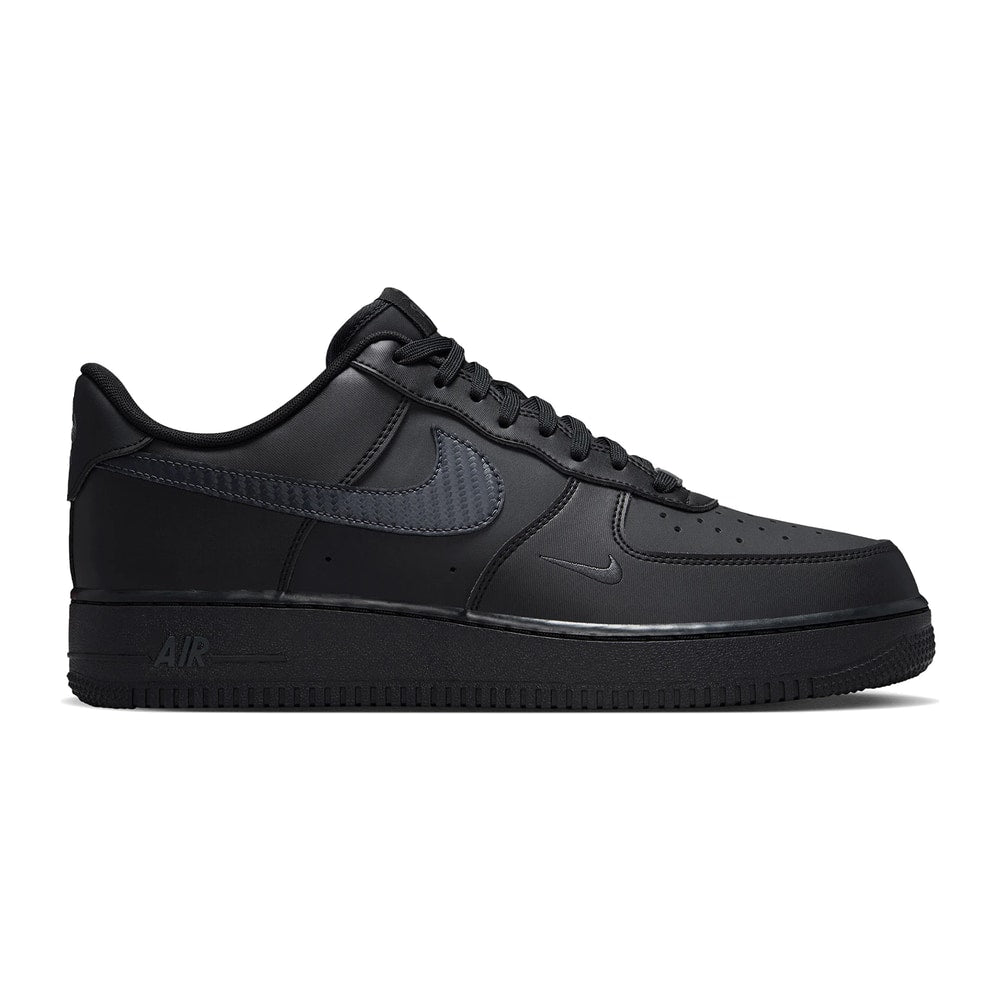 Nike Air Force 1 Low '07 Carbon Fiber Swoosh Black Anthracite – sko