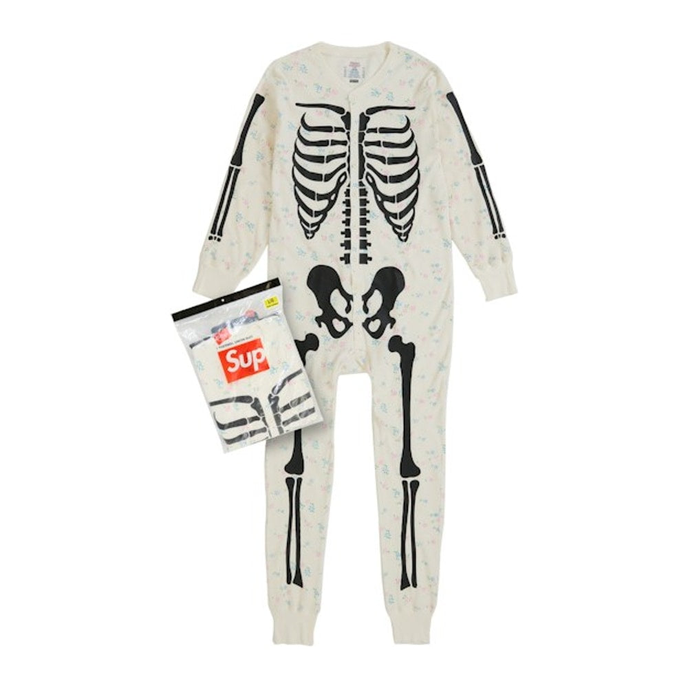 Supreme x Hanes Bones Thermal Union Suit (1 Pack) White – ruházat
