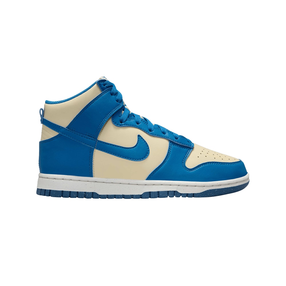 Nike Wmns Dunk High Next Nature Star Blue Light Khaki – sneakers, blå