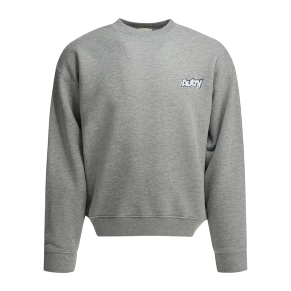 Autry Crewneck Logo Sweatshirt Grey – mikina, šedá