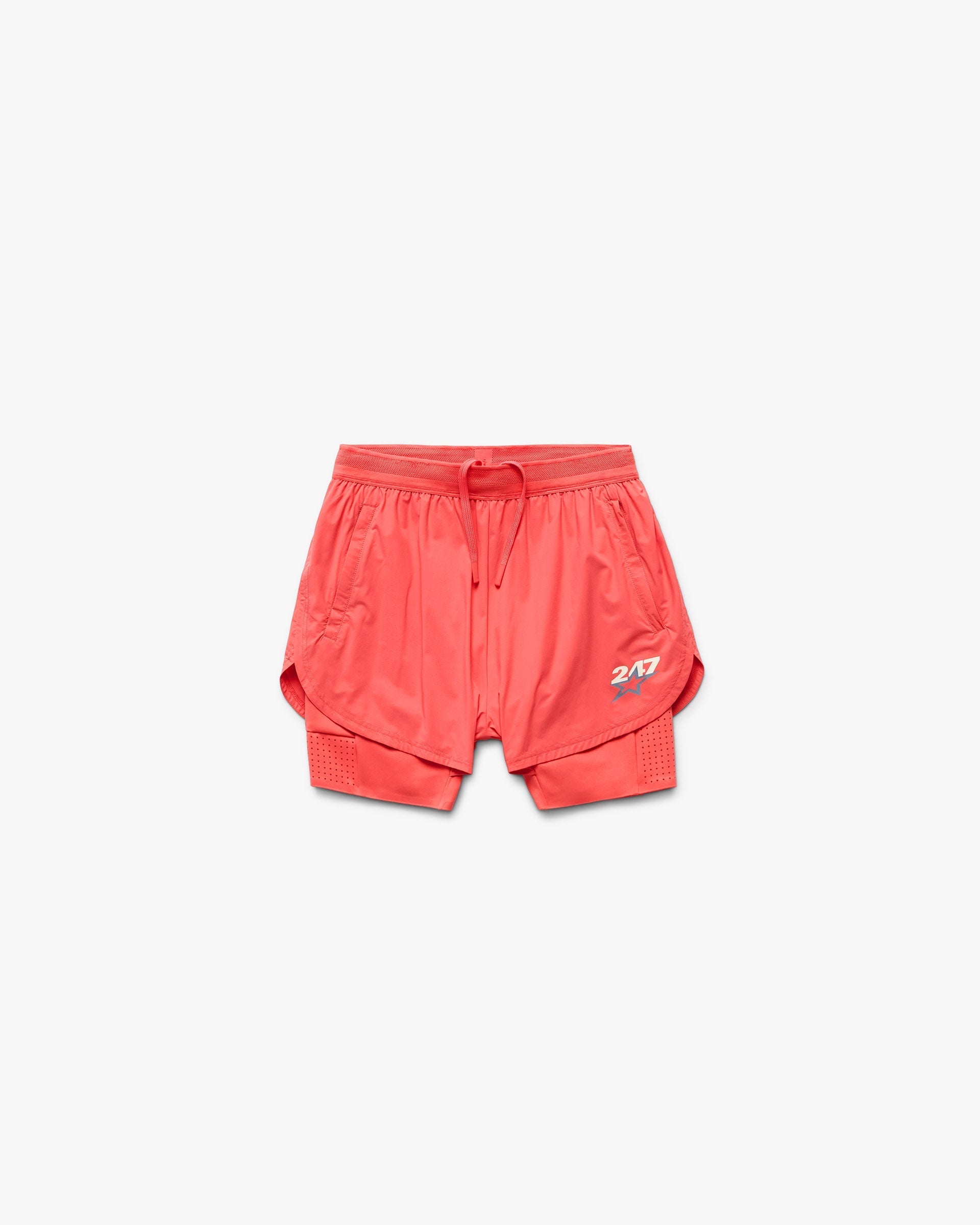 Represent 247 Hybrid 2-In-1 Short Racing Red