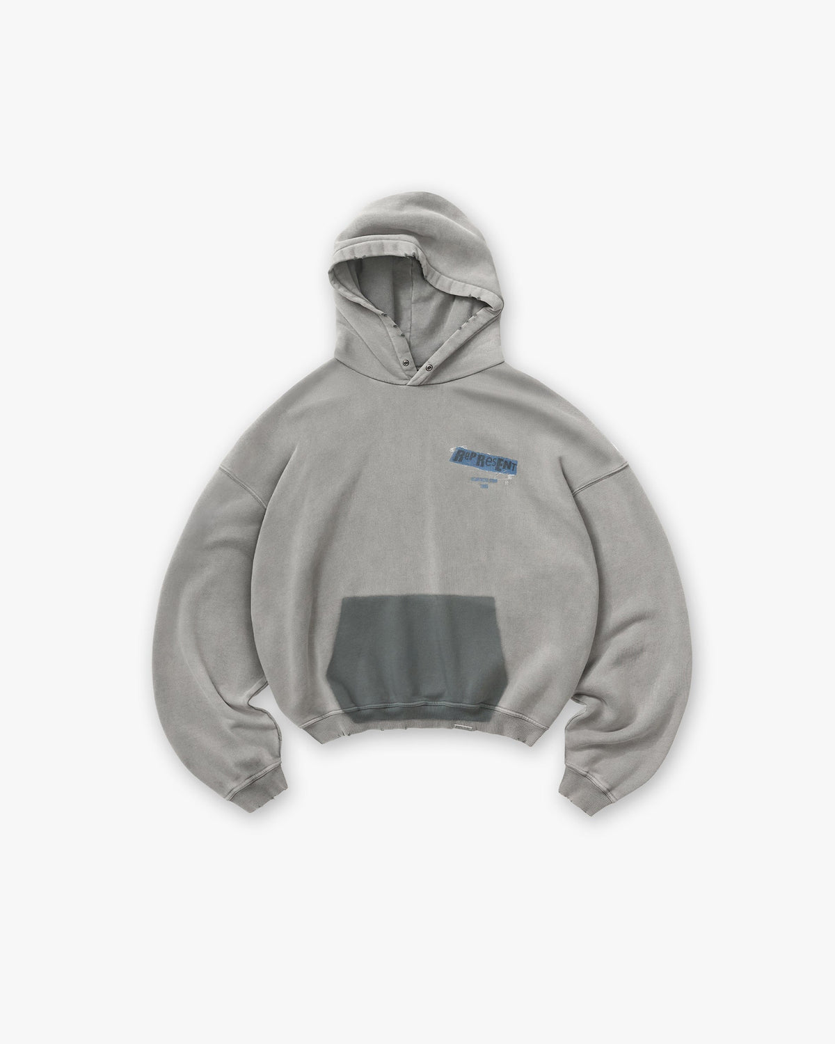 Represent Ransom Hoodie Oxidised Grey – mikina