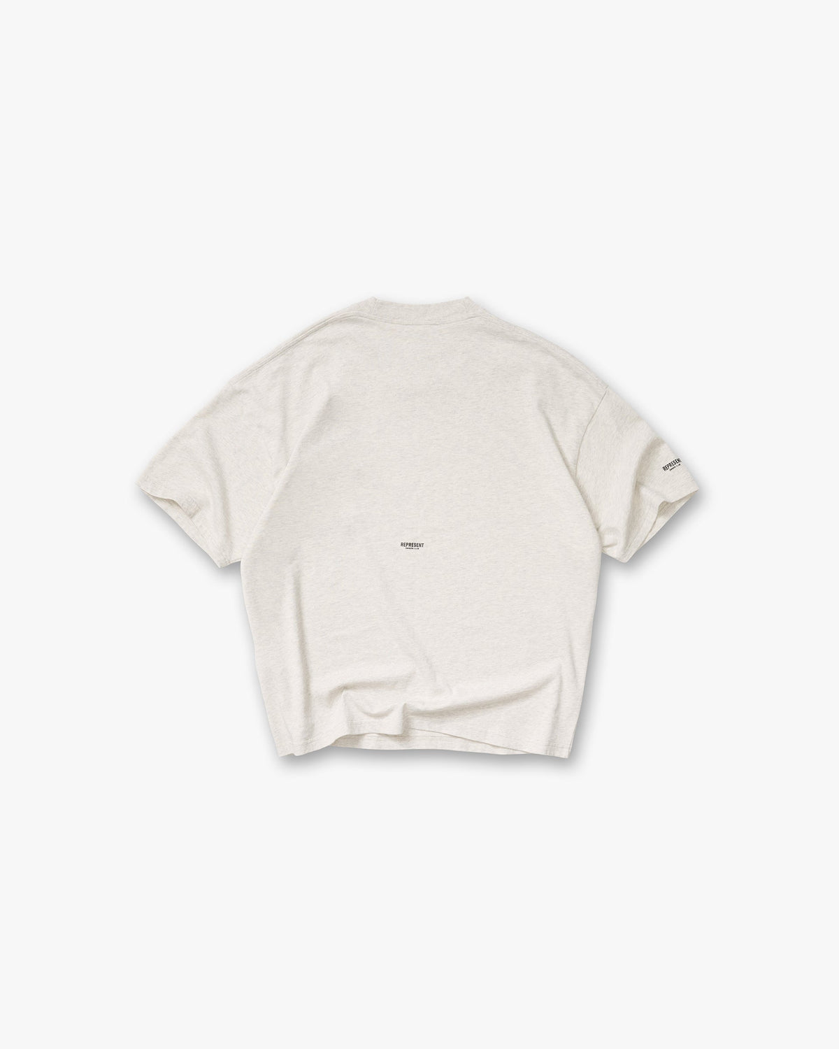 Represent Micro Owners Club T-Shirt Cream Marl