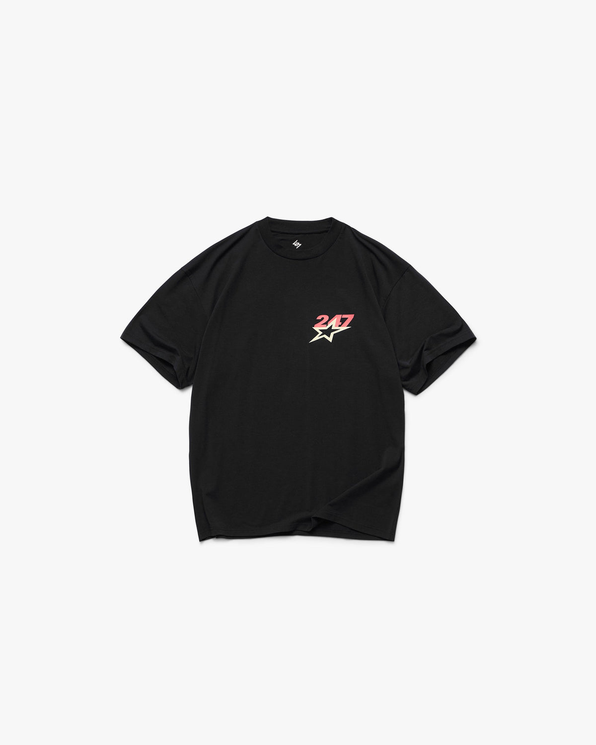 Represent Team 247 Star Oversized T-Shirt Jet Black – tričko