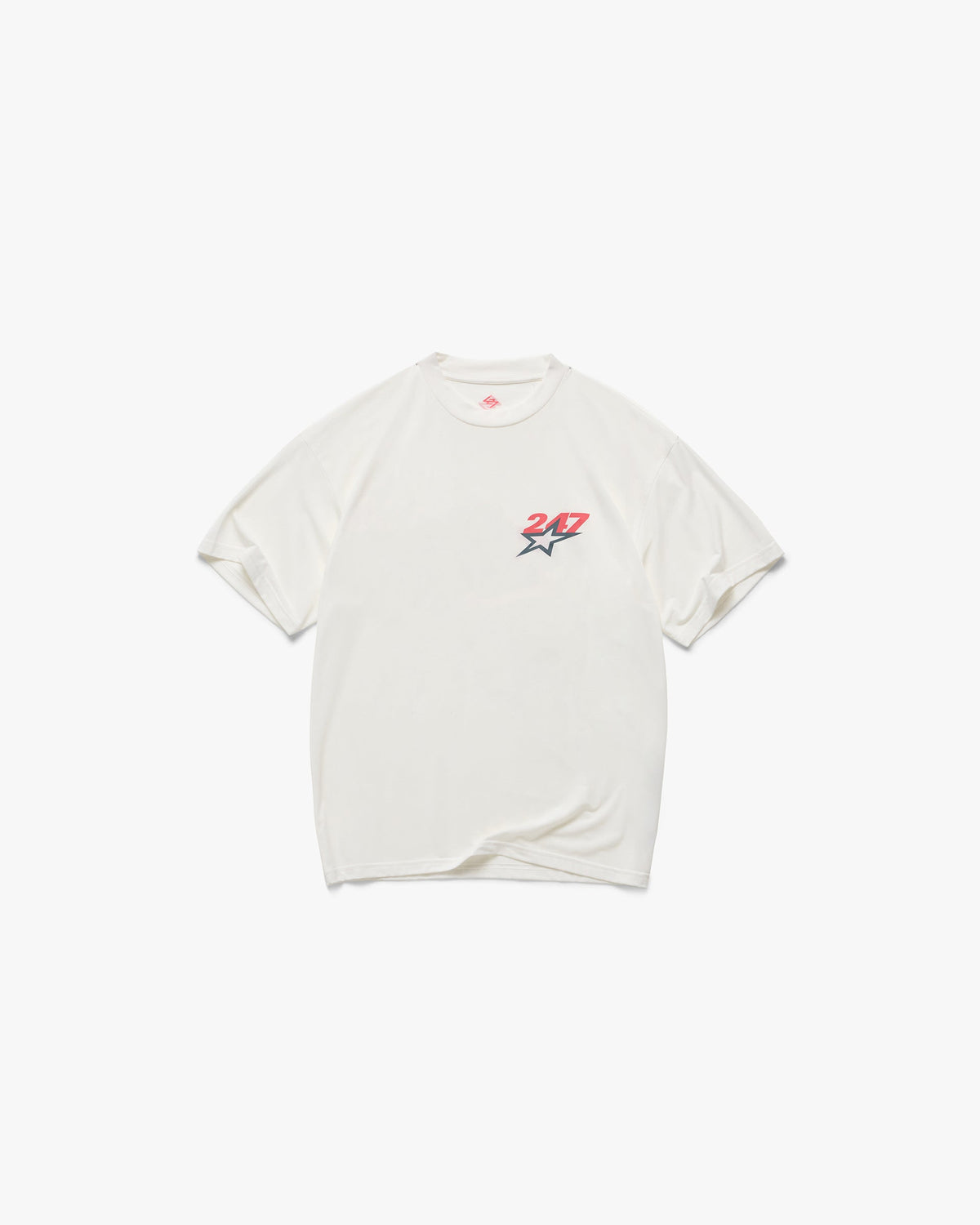 Represent Team 247 Star Oversized T-Shirt Flat White – tričko