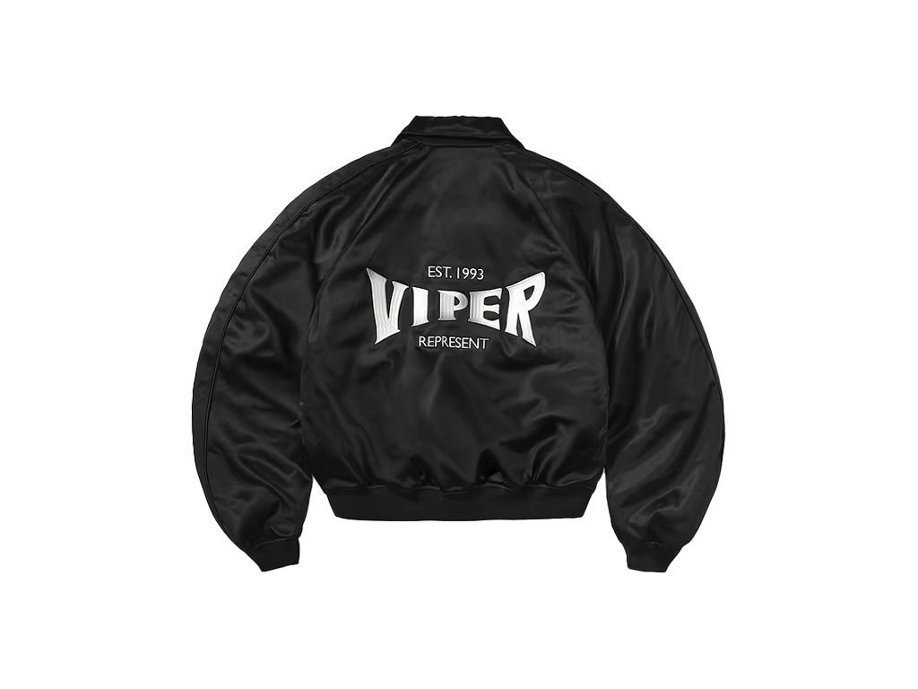 Represent x Viper Souvenir Jacket Jet Black