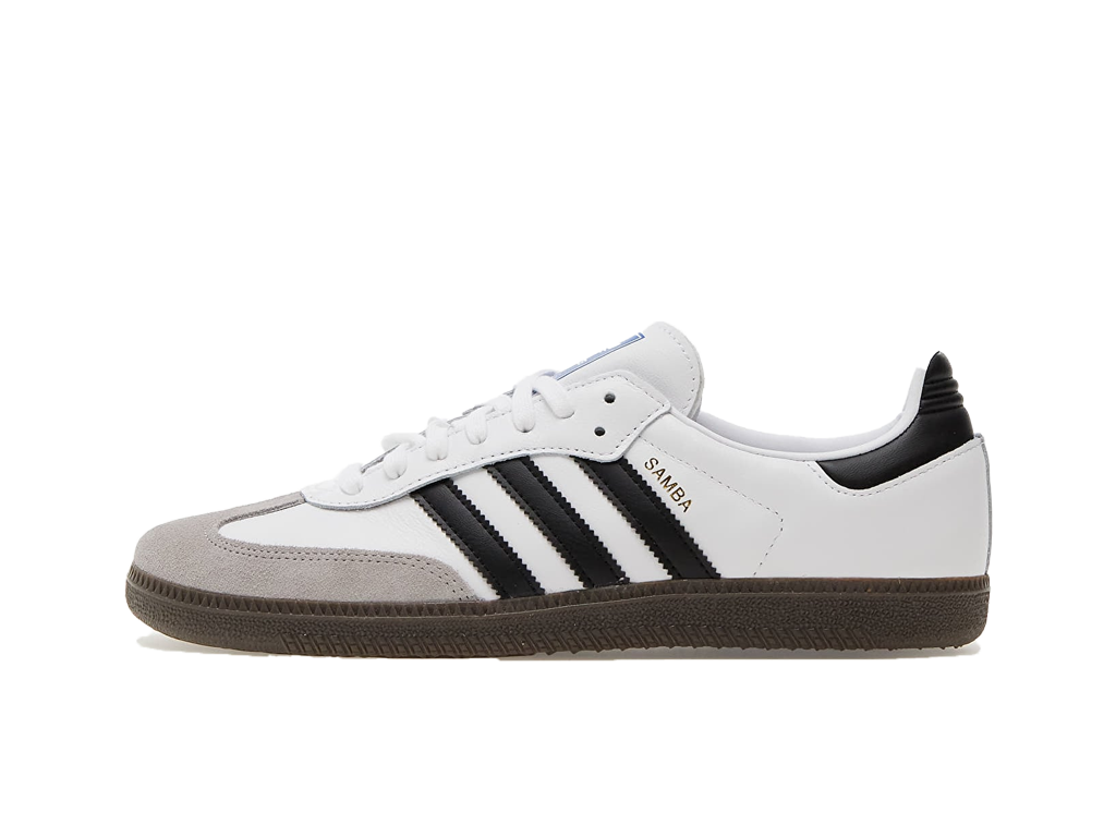 adidas Samba OG Cloud White Core Black – tenisky, hnědá