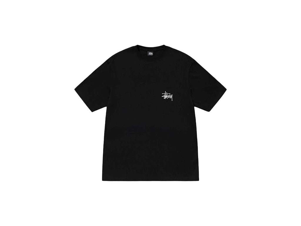 Stussy Basic Tee Black-Stüssy-pikastore.cz