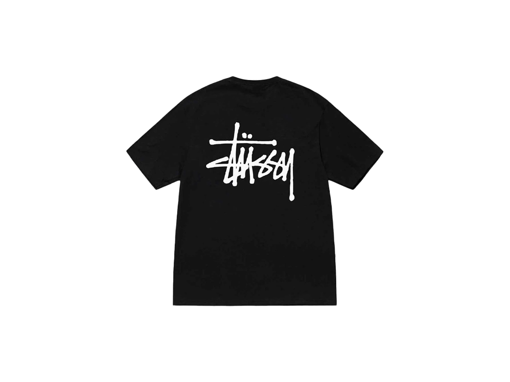 Stussy Basic Tee Black-Stüssy-pikastore.cz