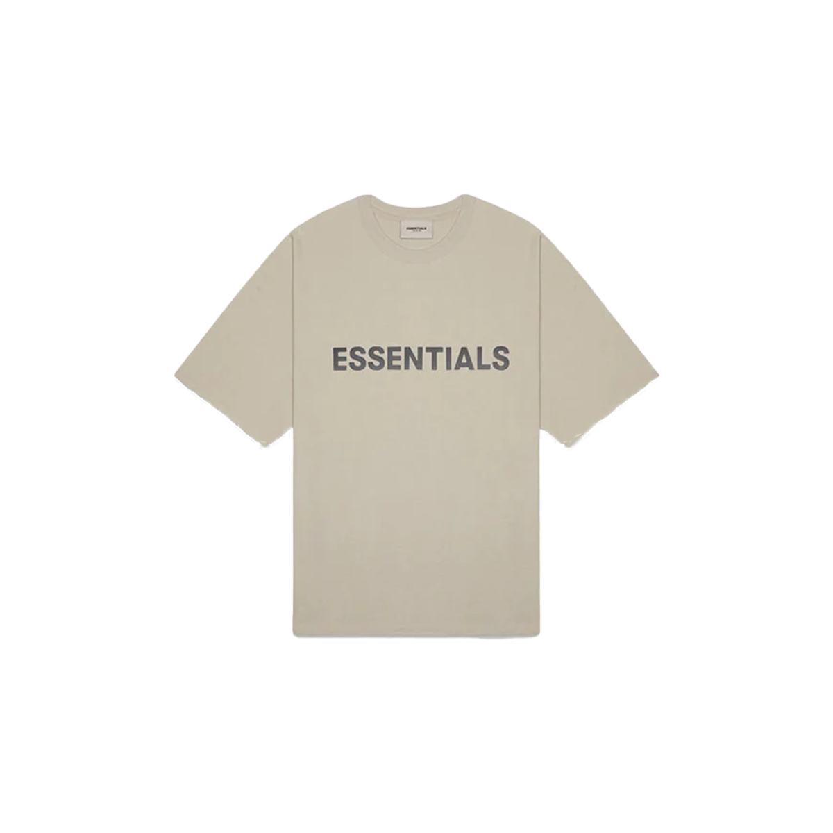 Fear of God Essentials S20 T-Shirt Khaki - PIKASTORE